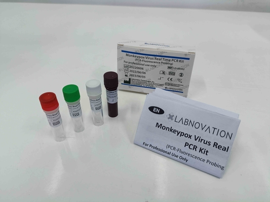Investigación de la fluorescencia de la polimerización en cadena de Kit Real Time de la prueba de la polimerización en cadena de FAM Monkeypox