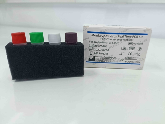 La detección en tiempo real del equipo FAM de la prueba de la polimerización en cadena de Monkeypox canaliza el transporte congelado de la condición