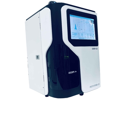 Analizador completamente automático de la prueba de la CLAR HbA1c del analizador auto elegante de la hematología