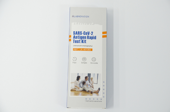 CE de la prueba de Labnovation 1 prueba rápida Kit Immunochromatography del antígeno de la prueba SARS-CoV-2