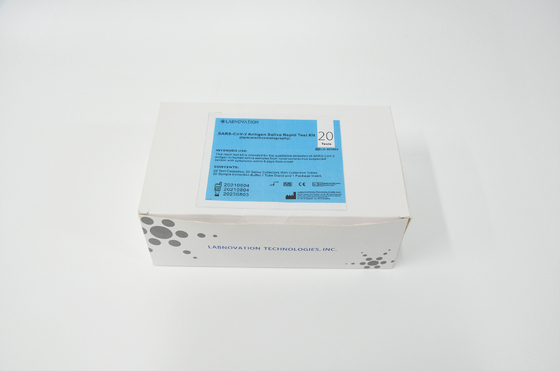 ISO prueba plástica Kit Immunochromatography del antígeno de la saliva de 9001 toda la personas