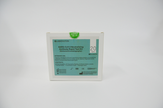 Prueba de neutralización Kit Semi Quantitative Determination del anticuerpo de Labnovation SARS-CoV-2