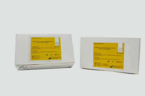 20PCS dispositivo rápido 15 Min Nasal Swab Test Kit de la prueba SARS-CoV-2 AG