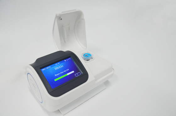 Máquina de prueba continua de la hemoglobina del analizador de la prueba del paso HbA1c de POCT uno