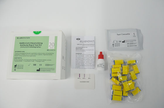 Plasma de neutralización profesional del suero de la sangre entera 10uL del equipo 20uL de la prueba del anticuerpo