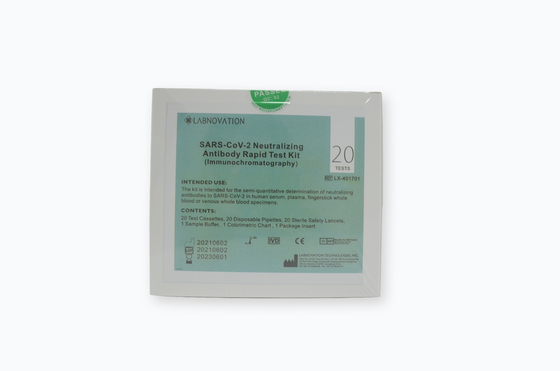 Prueba rápida de neutralización Kit For Epidemiology Research del anticuerpo SARS-CoV-2