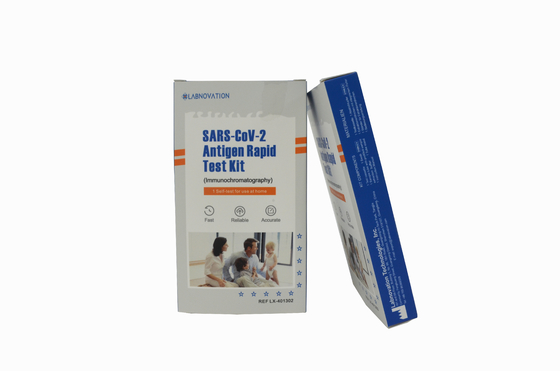 Solo CE de autoprueba de Kit Detecting SARS-CoV-2 Nucleocapsid del antígeno que embala certificado