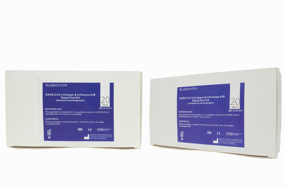 Equipo de Kit Comprehensive Rapid Flu Swab de la prueba de la gripe de la comprobación rápida COVID-19