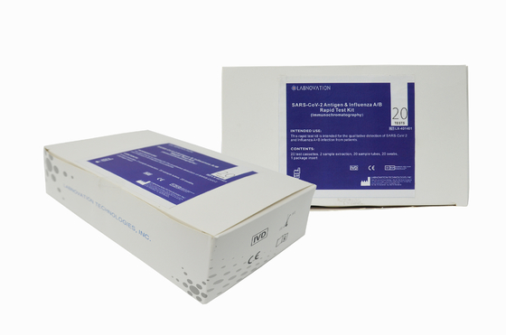 Equipo rápido de la prueba de la prueba del antígeno y de la gripe A/B de la sensibilidad rápida completa del equipo el 90%