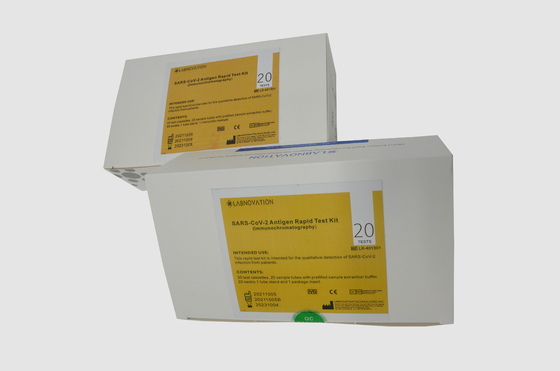Prueba rápida Kit Qualitative Detection One Step del antígeno de Labnovation SARS-CoV-2