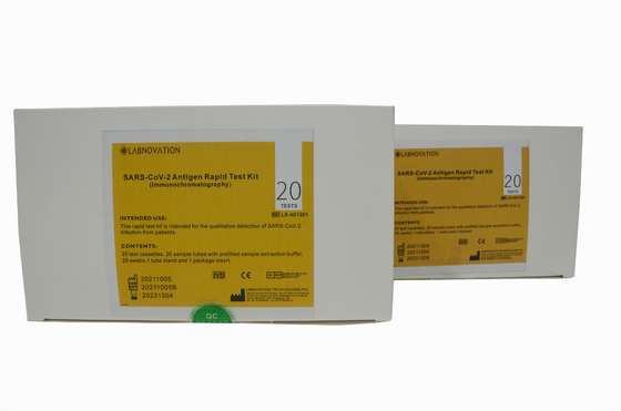 Especificación de Kit Antigen Rapid Test Device de la prueba rápida del antígeno COVID-19 alta