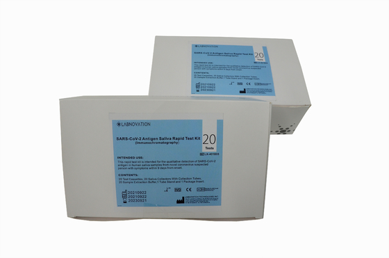 Prueba universal Kit For Suspected Populations del antígeno de la saliva 20PCS COVID-19