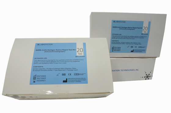 Prueba ahorradora de tiempo Kit For School del antígeno de la saliva de ISO9001 KKM