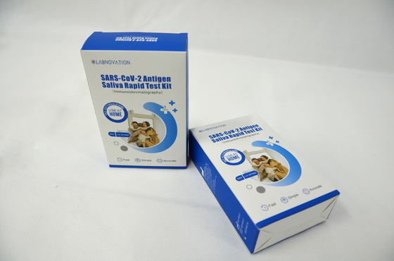 CoVID-19 1 prueba RTK Kit Saliva Self Test Kit en el plazo del minuto 15