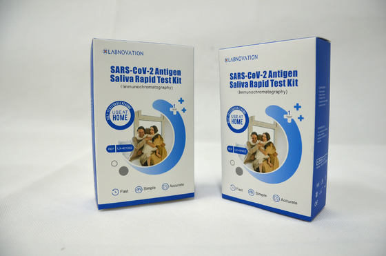 10 prueba Kit Easy To Carry de Min To 15 Min Rapid Saliva RTK