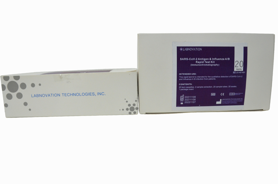 Prueba rápida Kit Combo Antigen Influenza A de la gripe de la esponja orofaríngea y equipo de la prueba de B