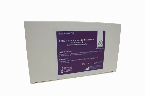 Equipo rápido ISO9001 de la prueba del AB de la gripe combinada orofaríngea de las esponjas