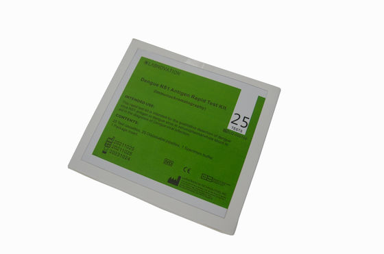 ISO13485 equipo del antígeno de la dengue NS1 del paso del plástico uno