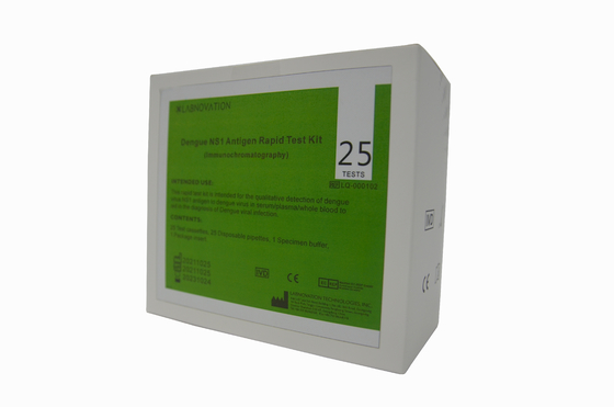 Prueba rápida Kit For Qualitative Detection NS1 AG de ISO9001 15 Min Dengue
