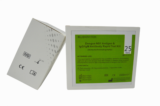 Antígeno de la dengue y prueba universales Kit Immunochromatography del anticuerpo