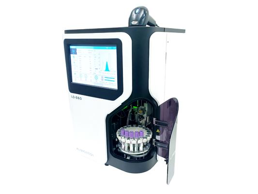 Método automatizado completo IFCC&amp;NGSP de la CLAR del analizador del analizador LD-560 Labnovation de HbA1c el último certificó el analizador de HbA1c