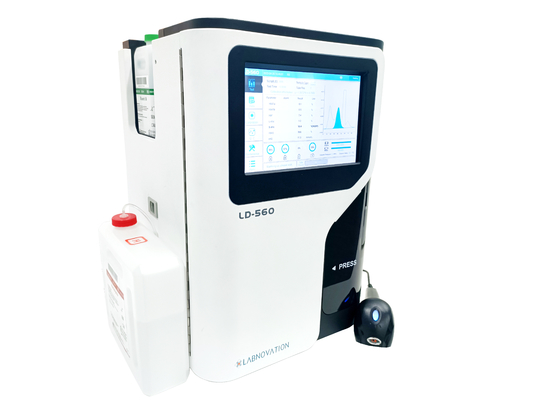 Detección cuantitativa de la capacidad de las muestras del analizador 20 de la CLAR de Labnovation HbA1c