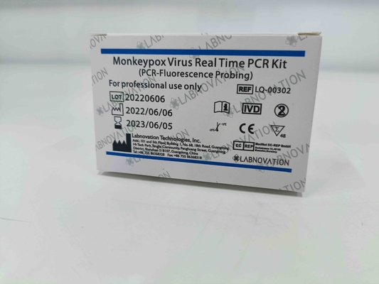 Muestras rápidas del exudado de la lesión del suero de Kit Real Time For Human de la prueba de la polimerización en cadena del virus de Monkeypox