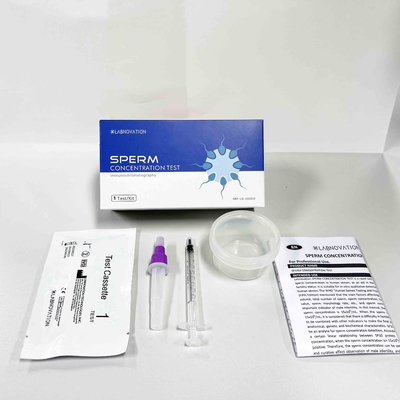 Prueba rápida Kit Self Test Simple Operation de la concentración de la esperma para el hogar