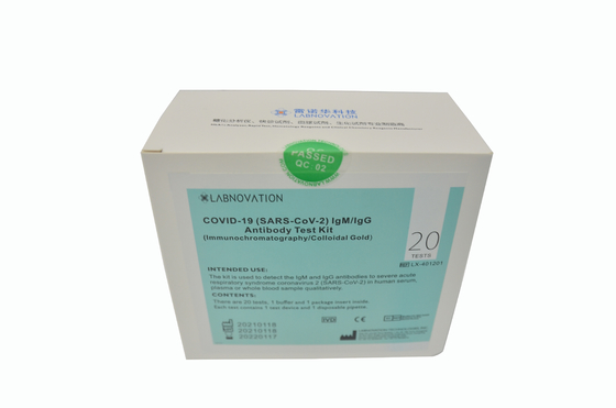 Detección nueva Kit Simple Operation del anticuerpo de Coronavirus IgG IgM