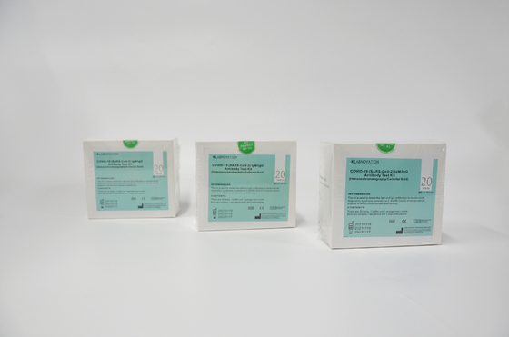 Prueba rápida Kit Immunochromatography del anticuerpo de 20PCS SARS-CoV-2