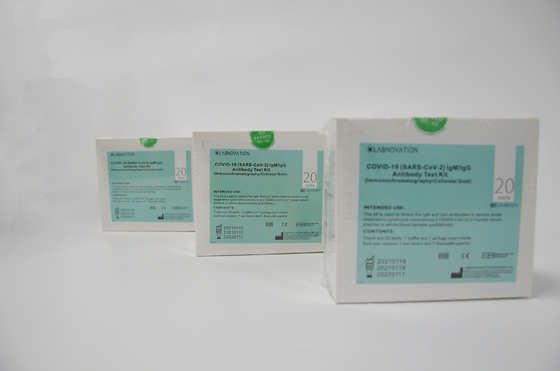 Prueba Kit No Professional de Igm Igg del anticuerpo COVID-19 del ISO 9001