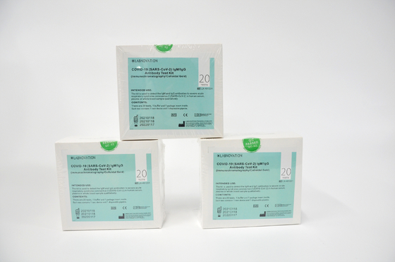 Prueba Kit No Professional de Igm Igg del anticuerpo COVID-19 del ISO 9001