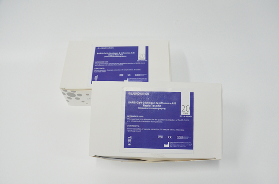 Equipo rápido ISO9001 de la prueba del antígeno de la gripe lateral del flujo SARS-CoV-2