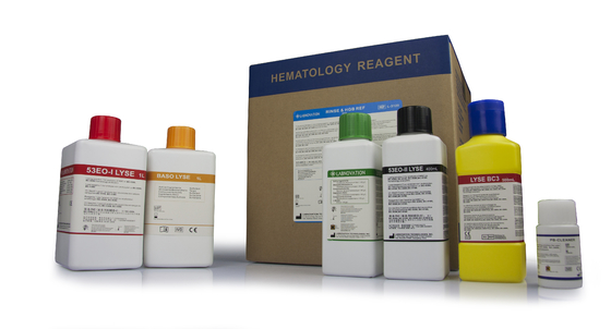 Reactivo compatible de la hematología del CBC Reagnet Mindray el reactivo del analizador de 3 porciones