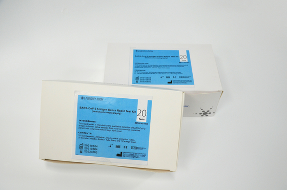 Dispositivo de Kit Universal Ag Rapid Test de la prueba del antígeno de la saliva de 15 minutos rápidamente