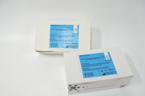 Pruebas ART Self Test Kit profesional ISO9001 del IVD SARS-CoV-2 20
