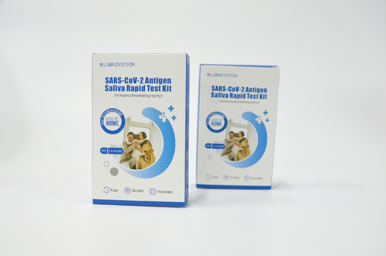 Equipos caseros de la prueba de la saliva del solo paquete del ISO 9001 para los controles diarios
