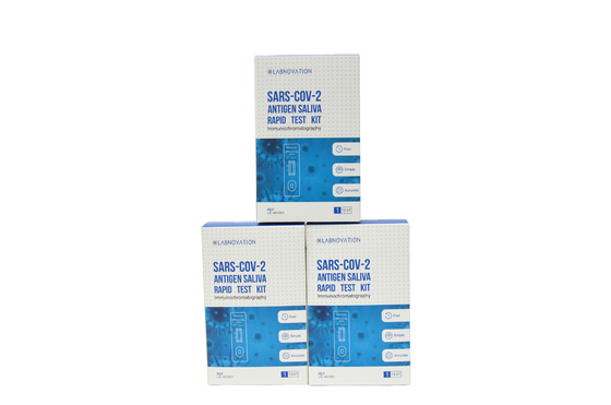 Prueba Kit One Step Operate de la saliva del antígeno de la exactitud COVID-19 RTK del 95%