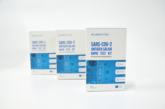 Prueba Kit One Step Operate de la saliva del antígeno de la exactitud COVID-19 RTK del 95%