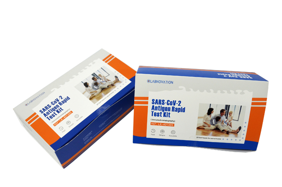 Prueba de Labnovation el 98,50 por ciento de la sensibilidad 20 de antígeno Kit For Travel de autoprueba de la prueba