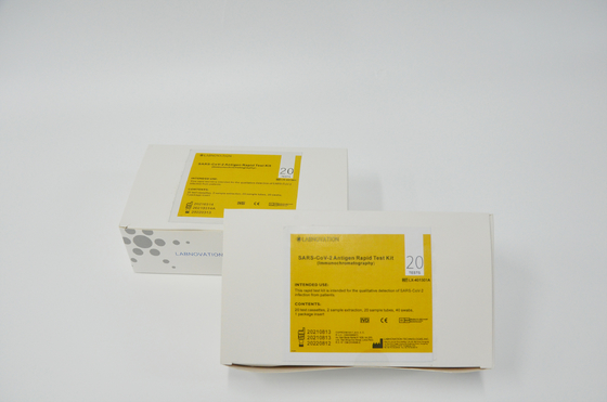 Antígeno rápido orofaríngeo Kit Professional Labnovation Test de 98,04% Sensit