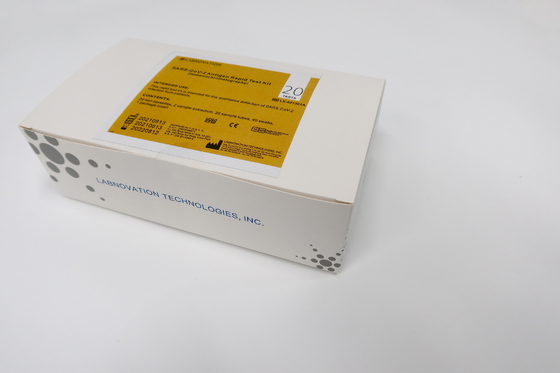 20PCS dispositivo rápido 15 Min Nasal Swab Test Kit de la prueba SARS-CoV-2 AG
