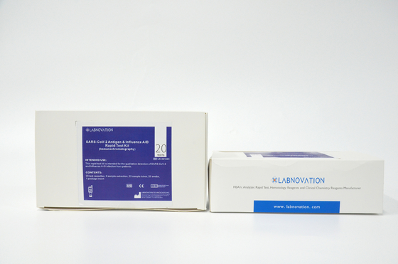 Prueba Kit For Early Treatment del AB de la gripe de la prueba de Labnovation 20