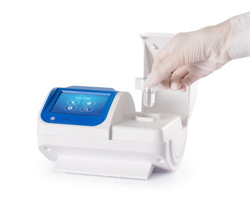 Máquina de prueba continua de la hemoglobina del analizador de la prueba del paso HbA1c de POCT uno