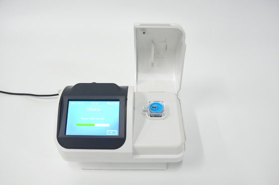 Analizador LD-100 de la hemoglobina de la sangre entera del analizador de la prueba del paso HbA1c de POCT uno
