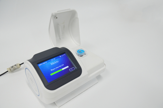 Analizador LD-100 de la hemoglobina de la sangre entera del analizador de la prueba del paso HbA1c de POCT uno
