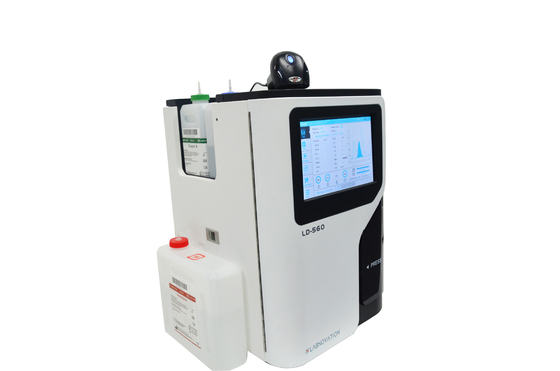 Máquina de diagnóstico el reactivo Hba1c del IVD HbA1c del analizador completamente automático de la prueba de LD-560