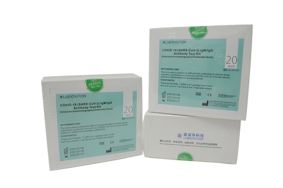 Equipo rápido de la prueba del anticuerpo disponible de encargo 24 meses de vida útil