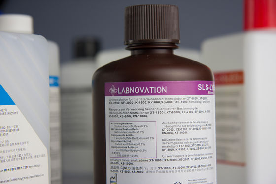 El analizador los reactivo CD-1800 del analizador de la hematología utiliza los reactivo médicos del analizador