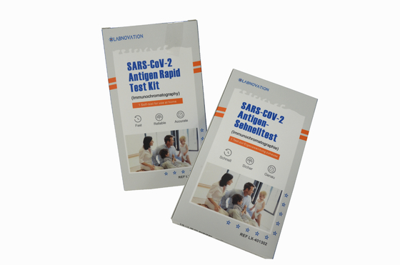 Solo CE de autoprueba de Kit Detecting SARS-CoV-2 Nucleocapsid del antígeno que embala certificado
